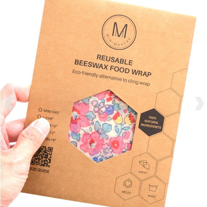 eco food wrap > Tana Lawn 100% Cotton Beeswax Wrap by Elizabeth Little (Betsy Hope) > Comfily Living > Hong Kong