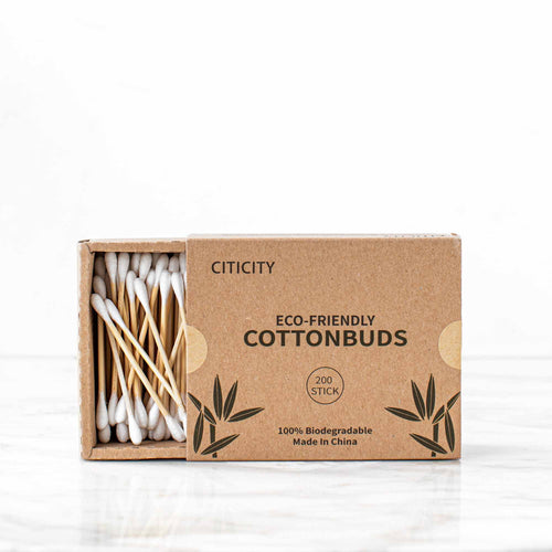 Bamboo Cotton Buds-Zeroplastic-Comfily Living